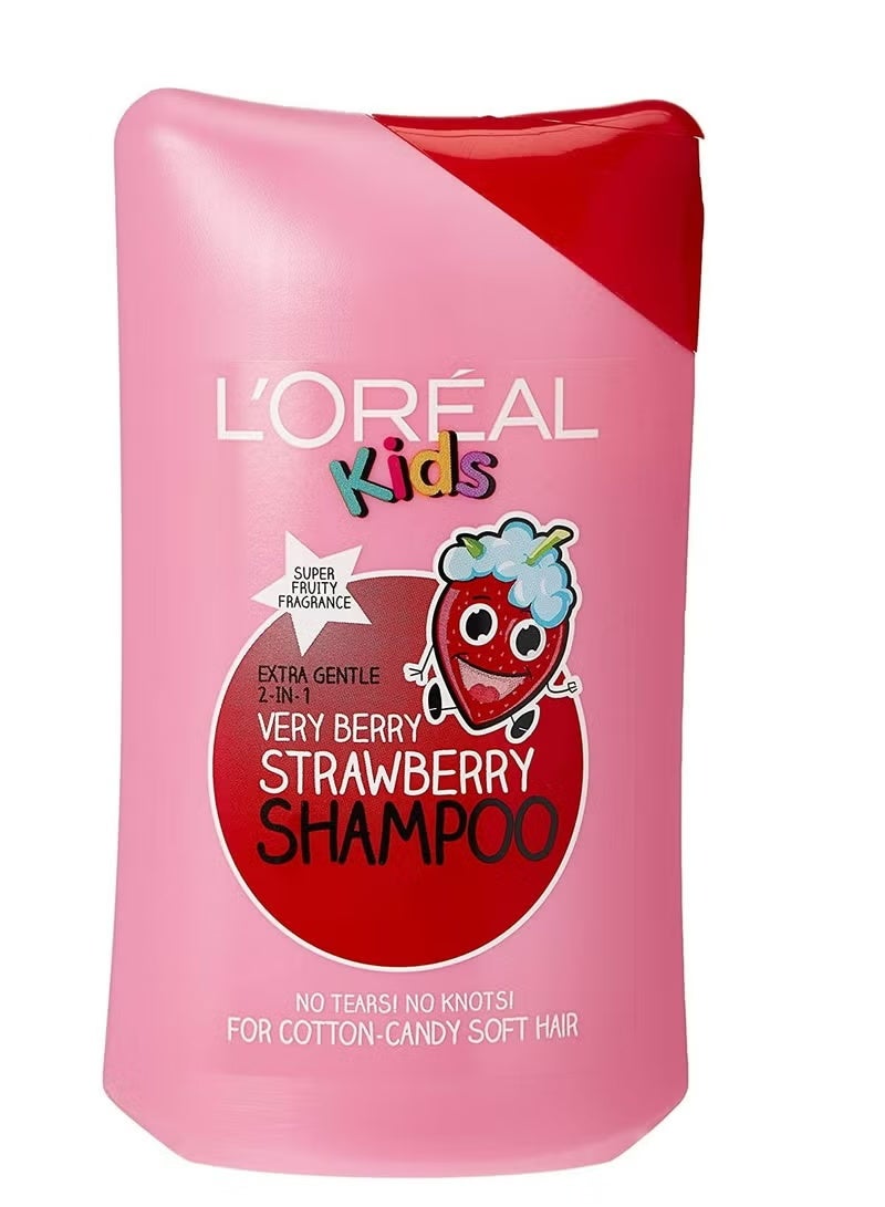 Shampoo Kids Shampoo with Strawberry Scent for Gentle Daily Hair Care – 250ml - Image 1